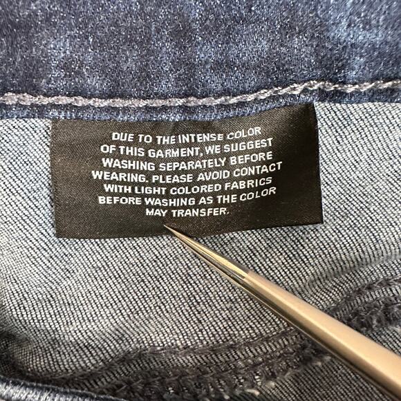 Buffalo David Bitton Jeans Womens Size 16/36 Blue Alyssa High Rise Straight Leg - Picture 8 of 12